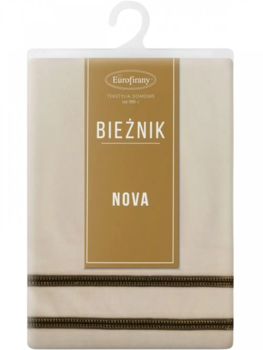 Bieżnik Glen 4 35x180 cm krem * EUROFIRANY B.B. Choczyńscy Sp.J.