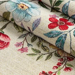 Bieżnik gobelinowy 1413/NAT 40x100 cm kwiaty * EUROFIRANY B.B. Choczyńscy Sp.J. Discount