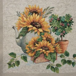 Bieżnik gobelinowy 57/NAT 45x140 cm słoneczniki * EUROFIRANY B.B. Choczyńscy Sp.J.