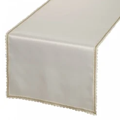 Bieżnik LACE 40x180 cm kremowy haftowane zdobienie * EUROFIRANY B.B. Choczyńscy Sp.J.