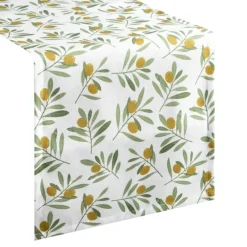 Bieżnik plamoodporny ERIN oliwki 40x140 cm * EUROFIRANY B.B. Choczyńscy Sp.J. Clearance
