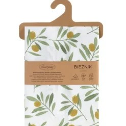 Bieżnik plamoodporny ERIN oliwki 40x140 cm * EUROFIRANY B.B. Choczyńscy Sp.J. Clearance