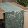 Bieżnik velvetowy BLINK 16 35x140 cm ciemnomiętowy * EUROFIRANY B.B. Choczyńscy Sp.J. Outlet