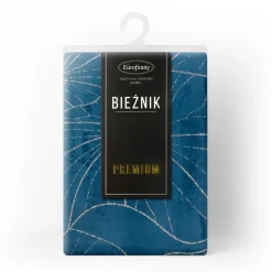 Bieżnik velvetowy BLINK 18 35x180 cm granatowy * EUROFIRANY B.B. Choczyńscy Sp.J. Discount