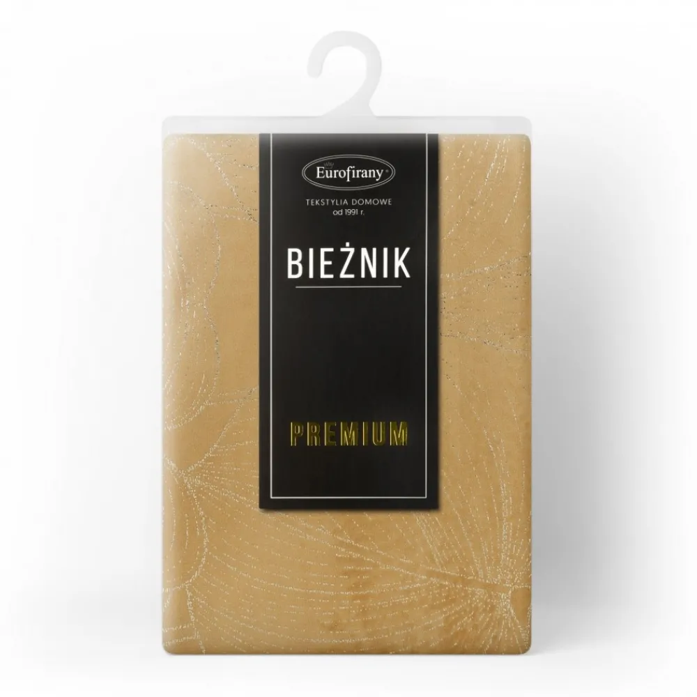 Bieżnik velvetowy BLINK 16 35x220 cm miodowy * EUROFIRANY B.B. Choczyńscy Sp.J. Online