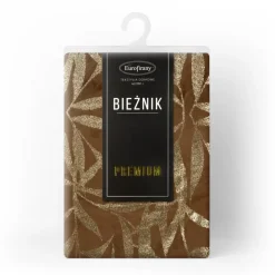 Bieżnik welwetowy BLINK 15 35x140 cm brązowy * EUROFIRANY B.B. Choczyńscy Sp.J. Sale