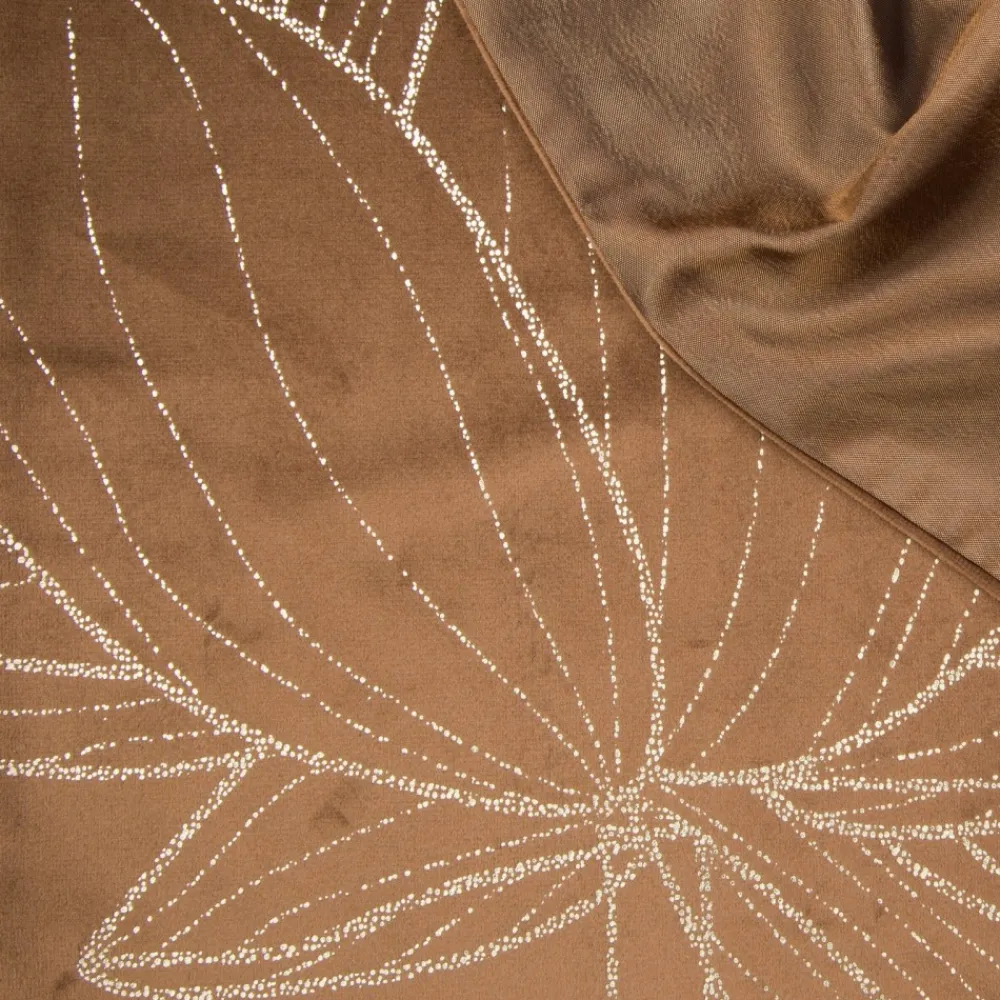 Bieżnik welwetowy BLINK 12 35x180 cm brązowy * EUROFIRANY B.B. Choczyńscy Sp.J. Outlet