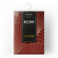 Bieżnik welwetowy BLINK 14 35x140 cm ceglasty * EUROFIRANY B.B. Choczyńscy Sp.J. Online