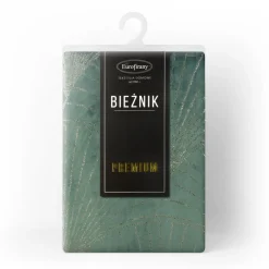 Bieżnik welwetowy BLINK 14 35x220 cm ciemnomiętowy * EUROFIRANY B.B. Choczyńscy Sp.J.