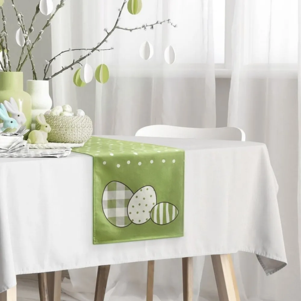 Bieżnik WIOSNA/3 35x140 cm zielony * EUROFIRANY B.B. Choczyńscy Sp.J. Clearance