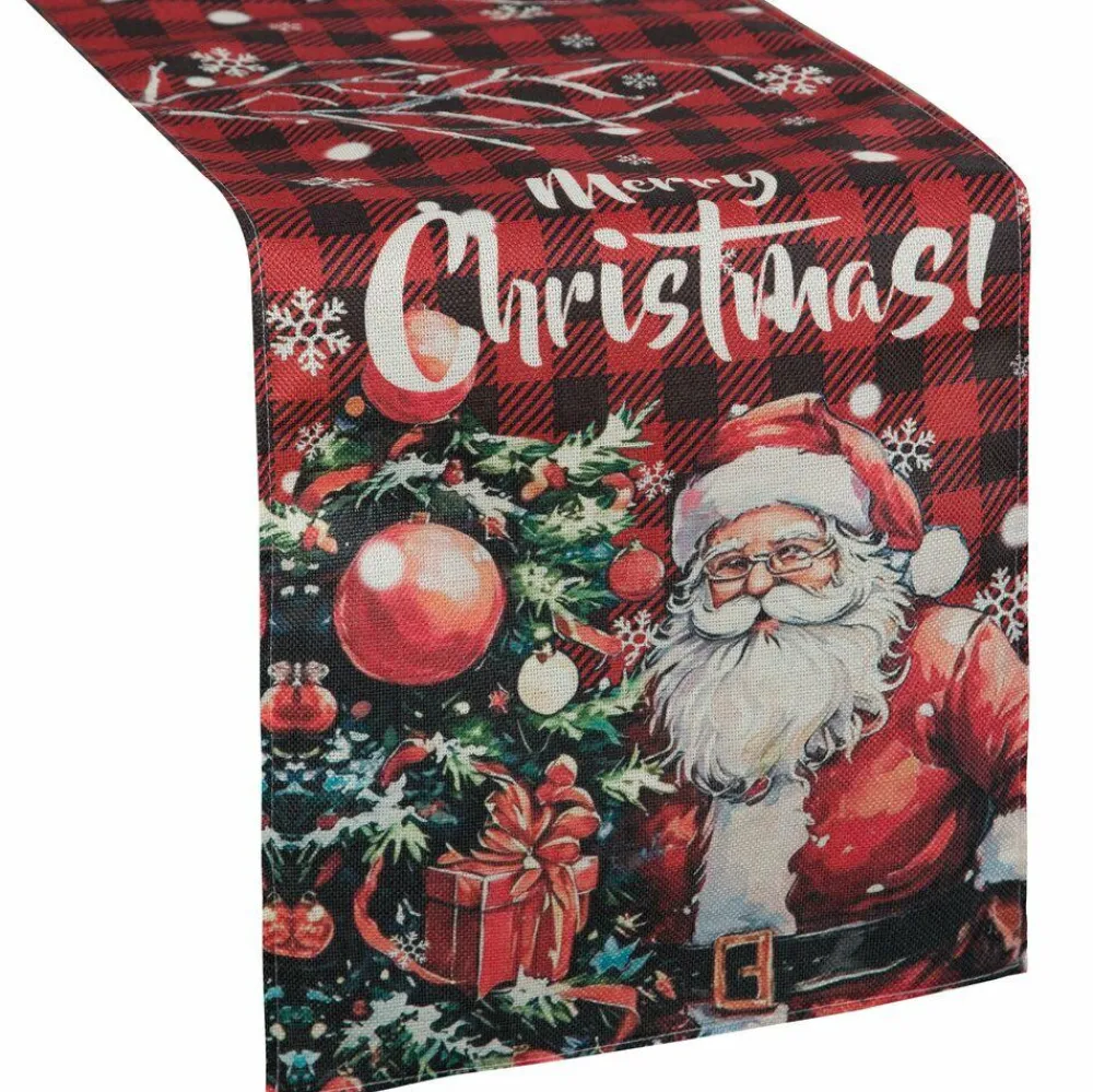 Bieżnik świąteczny 07 33x183 cm krata * EUROFIRANY B.B. Choczyńscy Sp.J. Clearance