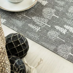 Bieżnik ZIMOWA MAGIA 50x100 cm szary * MARKIZETA SPÓŁKA Z OGRANICZONĄ ODPOWIEDZIALNOŚCIĄ