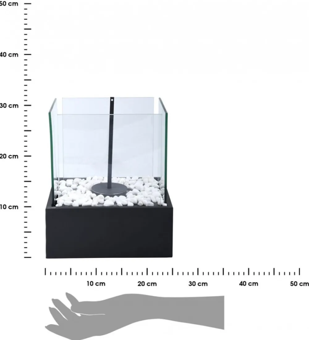 Biokominek tarasowy prostokątny * Esschert Design Discount