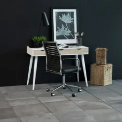 Biurko Neptun białe z 3 szufladami * Actona Online