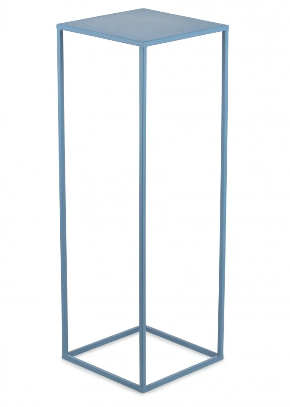 Błękitny kwietnik stojący 70 cm * HowHomely Best