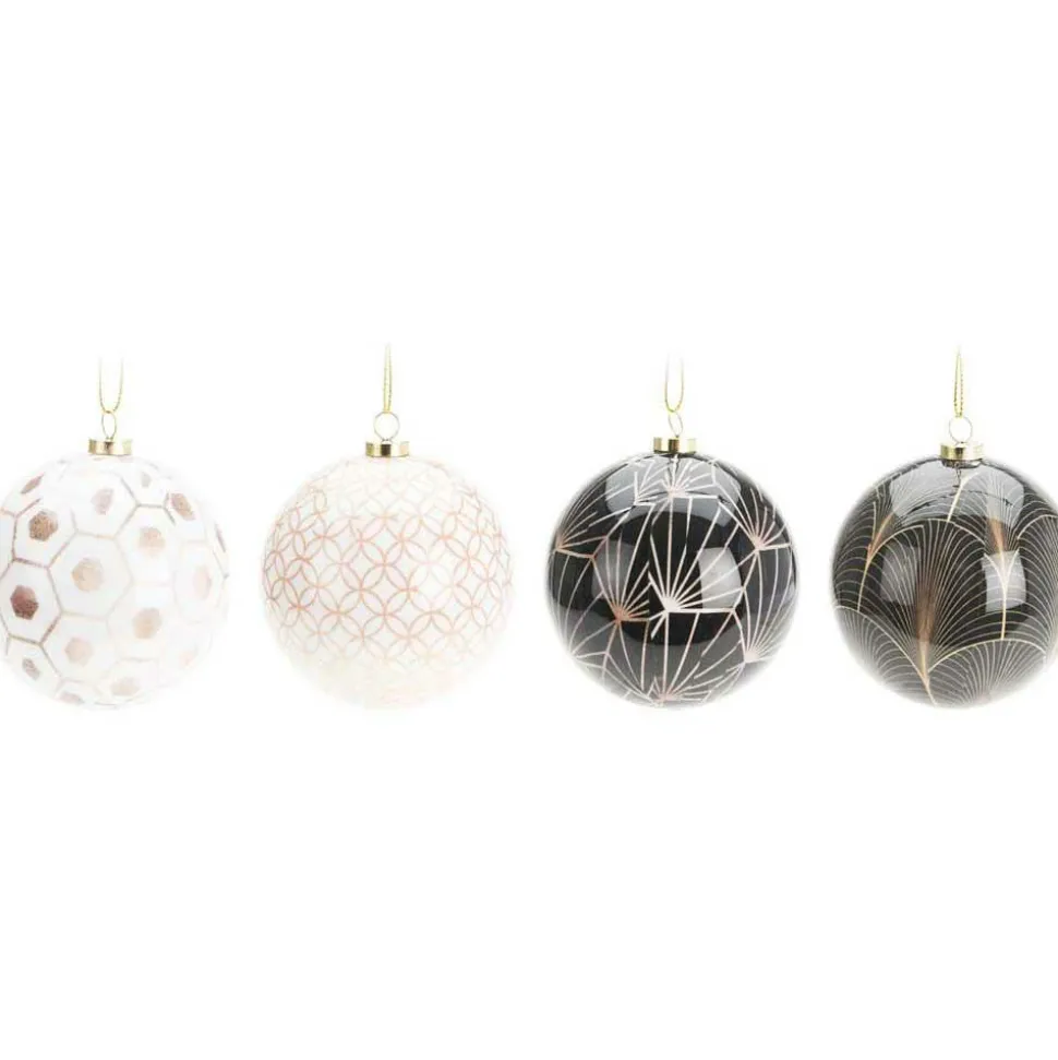 Bombki choinkowe Glamour 8 cm 40 szt