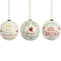Bombki choinkowe Merry Christmas 40 szt