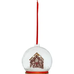 Bombki choinkowe domek 12szt * Atmosphera Sale