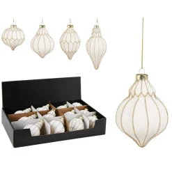 Bombki choinkowe Ornament 12 szt * H&S Decoration Sale