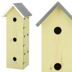 Budka lęgowa dla ptaków 3 poziomy 51 cm * Esschert Design Discount