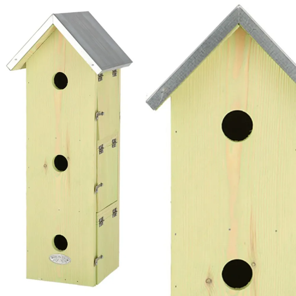 Budka lęgowa dla ptaków 3 poziomy 51 cm * Esschert Design Discount