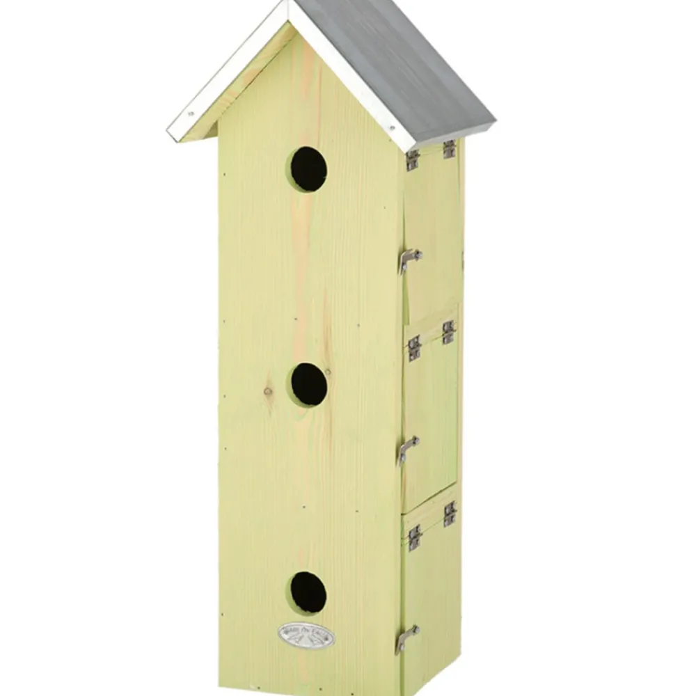 Budka lęgowa dla ptaków 3 poziomy 51 cm * Esschert Design Discount