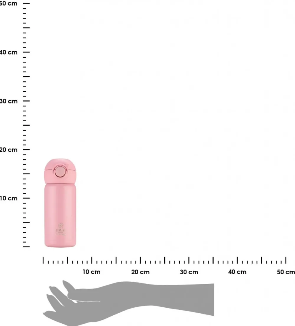 Butelka termiczna dla dzieci 350 ml róż Candy Pink * Estia Outlet