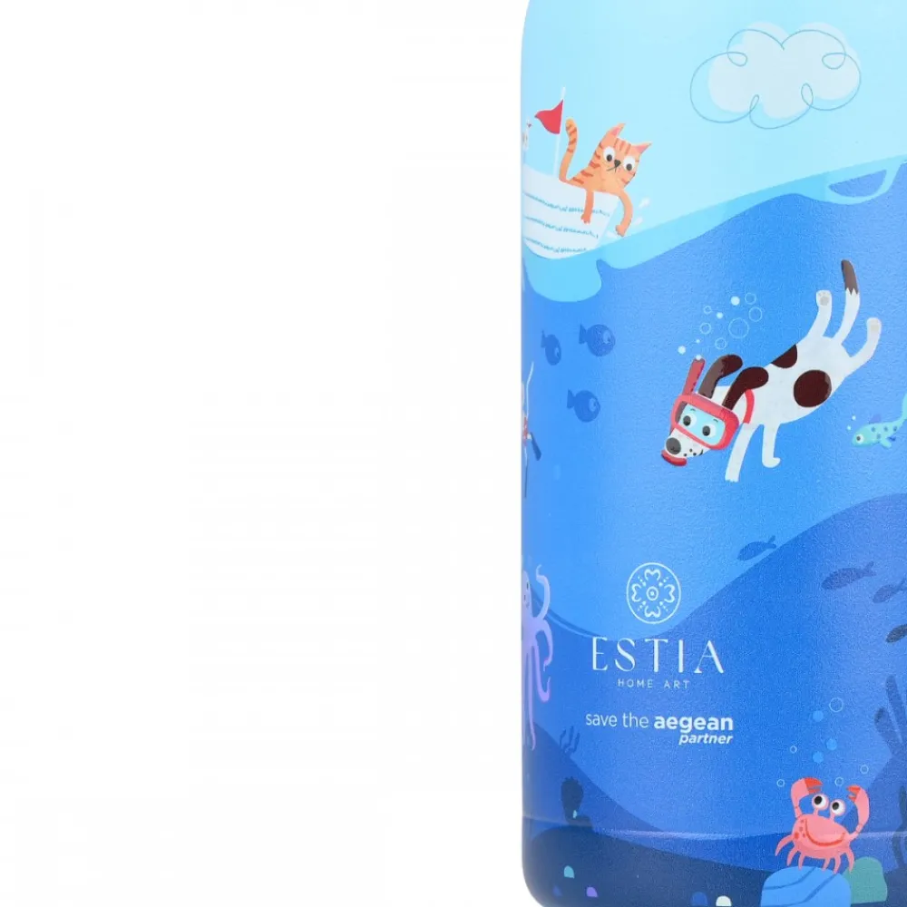 Butelka termiczna dla dzieci 350 ml Ocean Play * Estia Sale