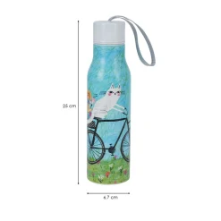 Butelka termiczna Koci Świat Rower 500 ml * Duo Outlet