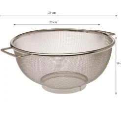 Cedzak kuchenny stalowy 23 cm