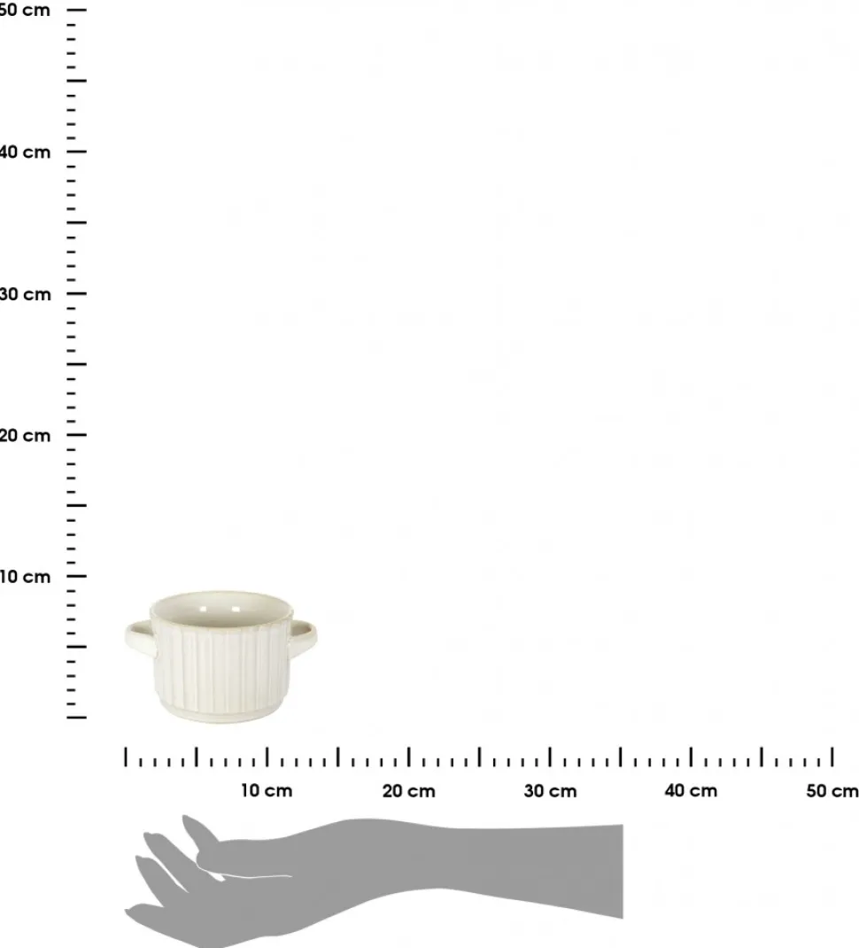 Ceramiczna miska na zupę RUSTICA 13,5 cm