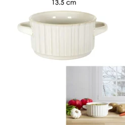 Ceramiczna miska na zupę RUSTICA 13,5 cm