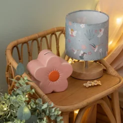 Ceramiczna skarbonka w kształcie kwiatka różowa * Atmosphera Outlet