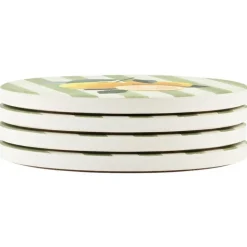 Ceramiczne podkładki pod kubek 4 szt. Citrus Grove