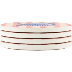 Ceramiczne podkładki pod kubek 4 szt. Porto Pesce * Estia Hot