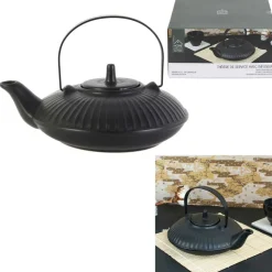 Ceramiczny imbryk ZENKAI 600 ml czarny