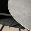 Ceramiczny okrągły stół Heaven odcienie szarości