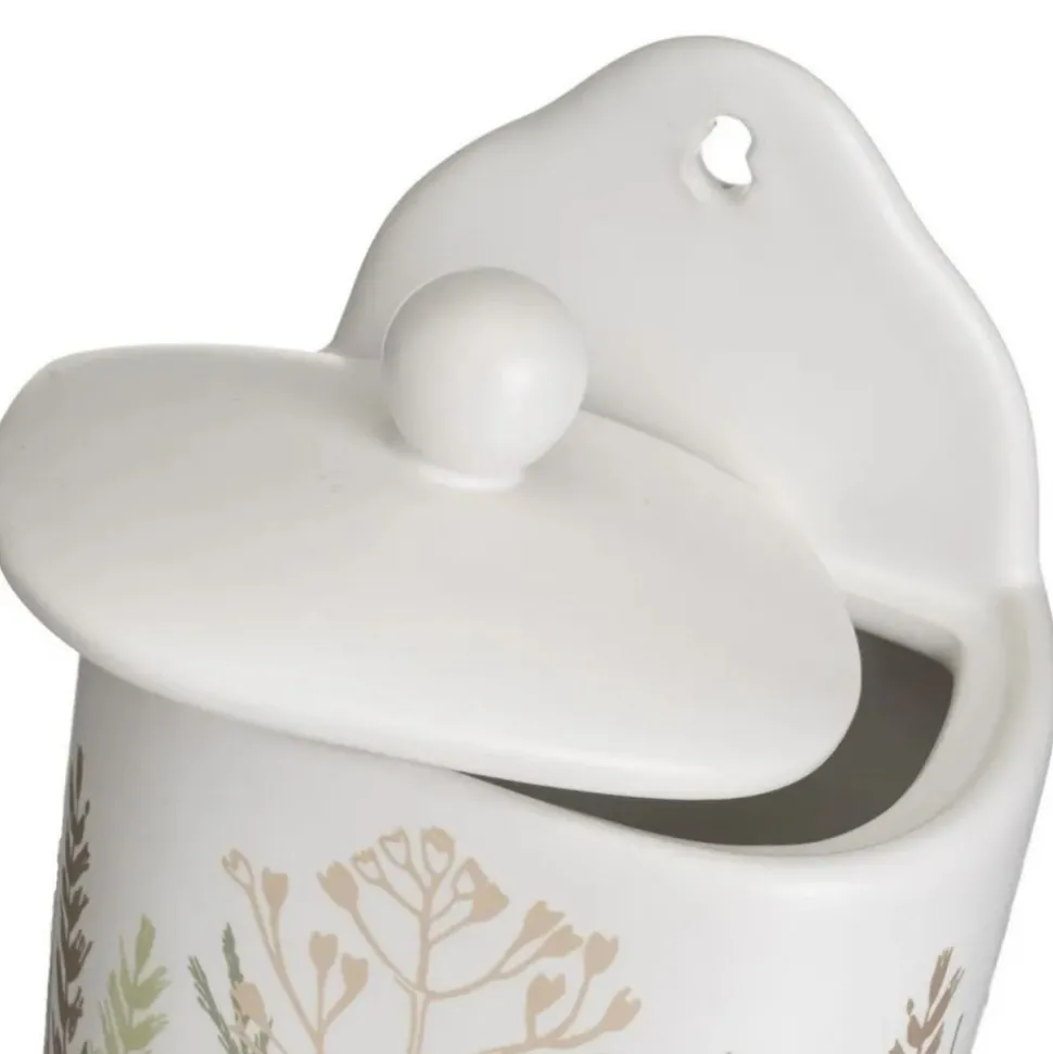 Ceramiczny pojemnik na sól lub cukier HERBA SALT 500 ml