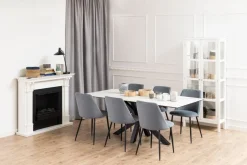 Ceramiczny stół imitacja białego marmuru Heaven