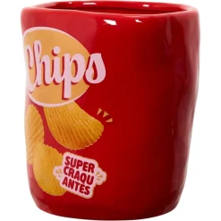 Ceramiczny pojemnik na Chipsy 15.5 cm * HowHomely Discount