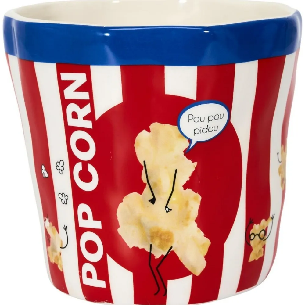 Ceramiczny pojemnik na popcorn 14 cm * HowHomely New