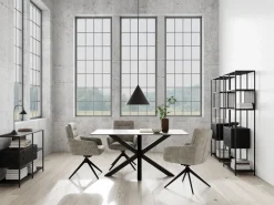 Ceramiczny stół Heaven matowa szarość * Actona Outlet