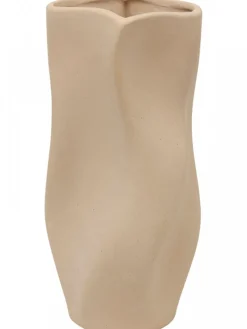 Ceramiczny wazon 25 cm Grigor beż * Atmosphera Discount