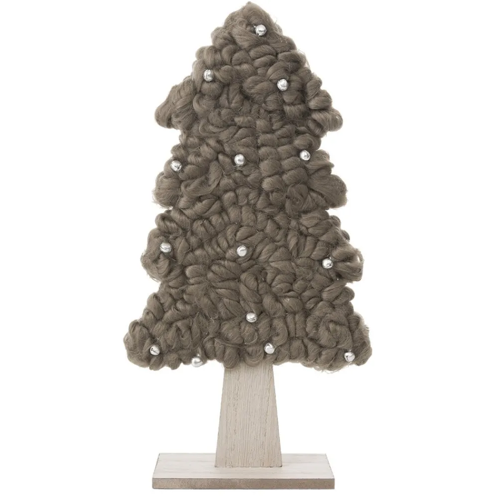 Choinka dekoracyjna 40 cm koraliki brązowa * EUROFIRANY B.B. Choczyńscy Sp.J. Clearance