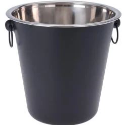 Cooler metalowy z uchwytami czarny
