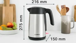 Czajnik BOSCH TWK7L460 srebrny