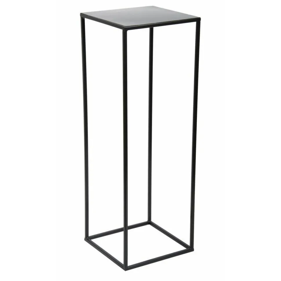 Czarny nowoczesny kwietnik stojący 70 cm LOFT