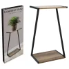 Czarny metalowy kwietnik h50cm * H&S Decoration Discount