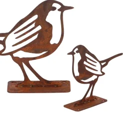 Dekoracja ogrodowa Ptak Rudzik 12,5x10 cm * Esschert Design