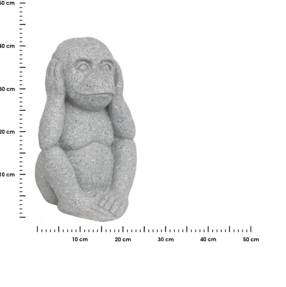Dekoracyjna figura ogrodowa Małpa Sohel3